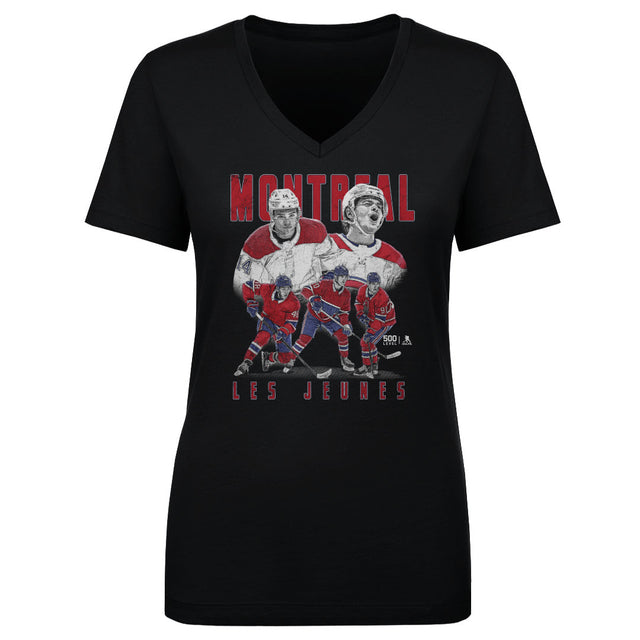 Montreal Hockey Women's V-Neck T-Shirt | 500 LEVEL