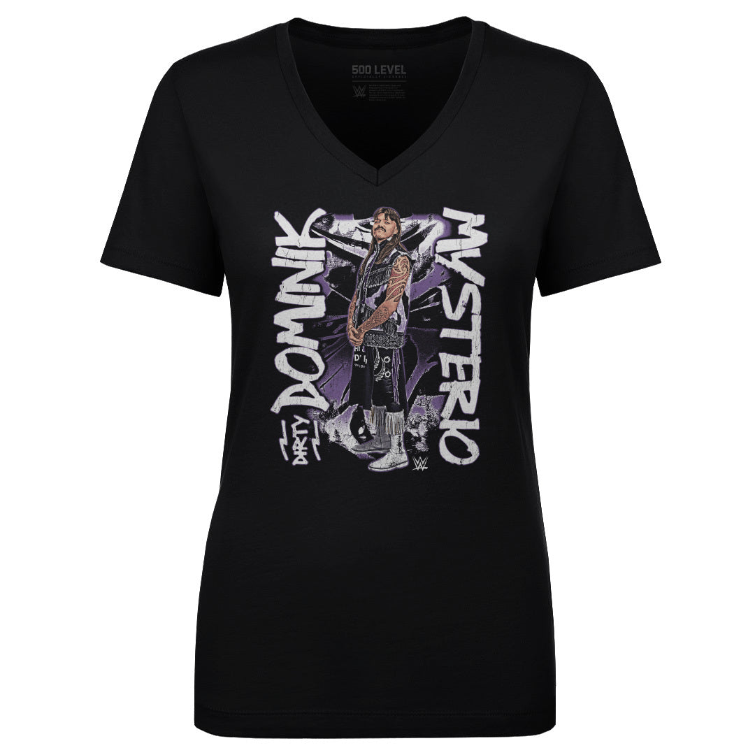 Dominik Mysterio Women's V-Neck T-Shirt | 500 LEVEL