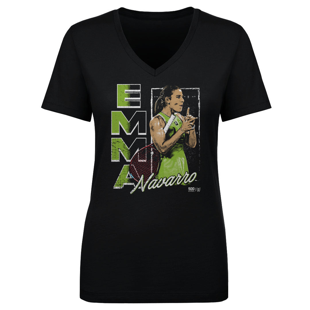 Emma Navarro Women's V-Neck T-Shirt | 500 LEVEL