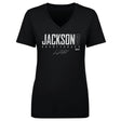 Lamar Jackson Women's V-Neck T-Shirt | 500 LEVEL