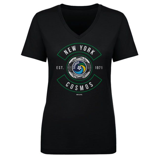 New York Cosmos Women's V-Neck T-Shirt | 500 LEVEL