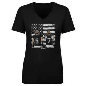 Bijan Robinson Women's V-Neck T-Shirt | 500 LEVEL