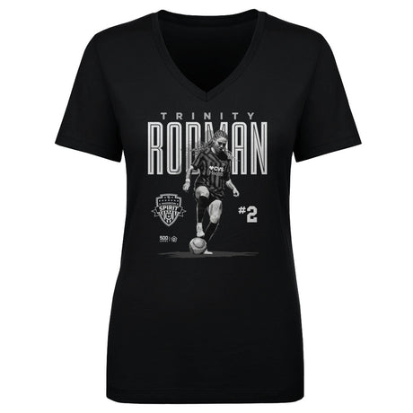 Trinity Rodman Women's V-Neck T-Shirt | 500 LEVEL