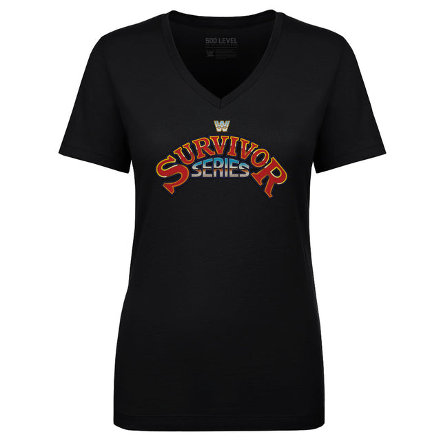Survivor Series Women's V-Neck T-Shirt | 500 LEVEL