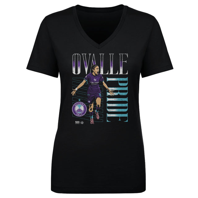 Lizbeth Ovalle Women's V-Neck T-Shirt | 500 LEVEL