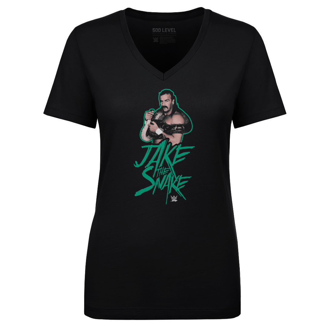 Jake The Snake Women's V-Neck T-Shirt | 500 LEVEL