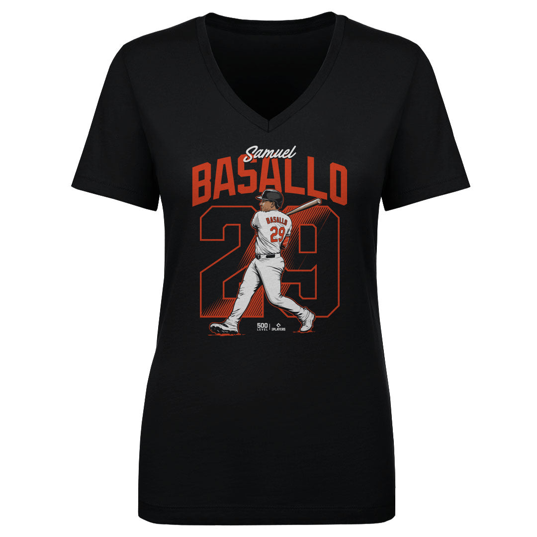 Samuel Basallo Women's V-Neck T-Shirt | 500 LEVEL