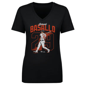 Samuel Basallo Women's V-Neck T-Shirt | 500 LEVEL