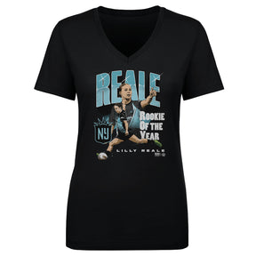 Lilly Reale Women's V-Neck T-Shirt | 500 LEVEL
