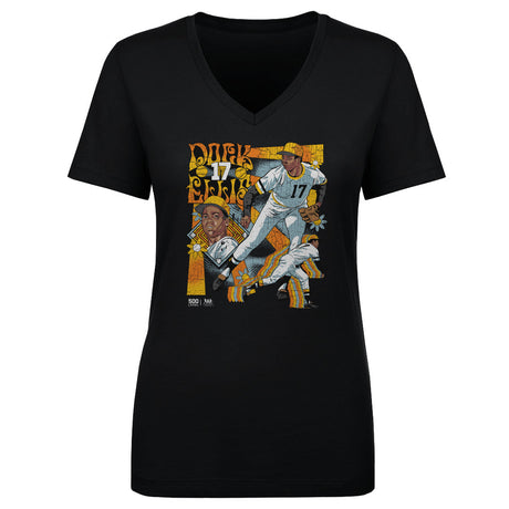 Dock Ellis Women's V-Neck T-Shirt | 500 LEVEL