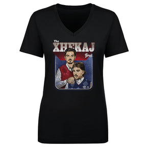 Arber Xhekaj Women's V-Neck T-Shirt | 500 LEVEL