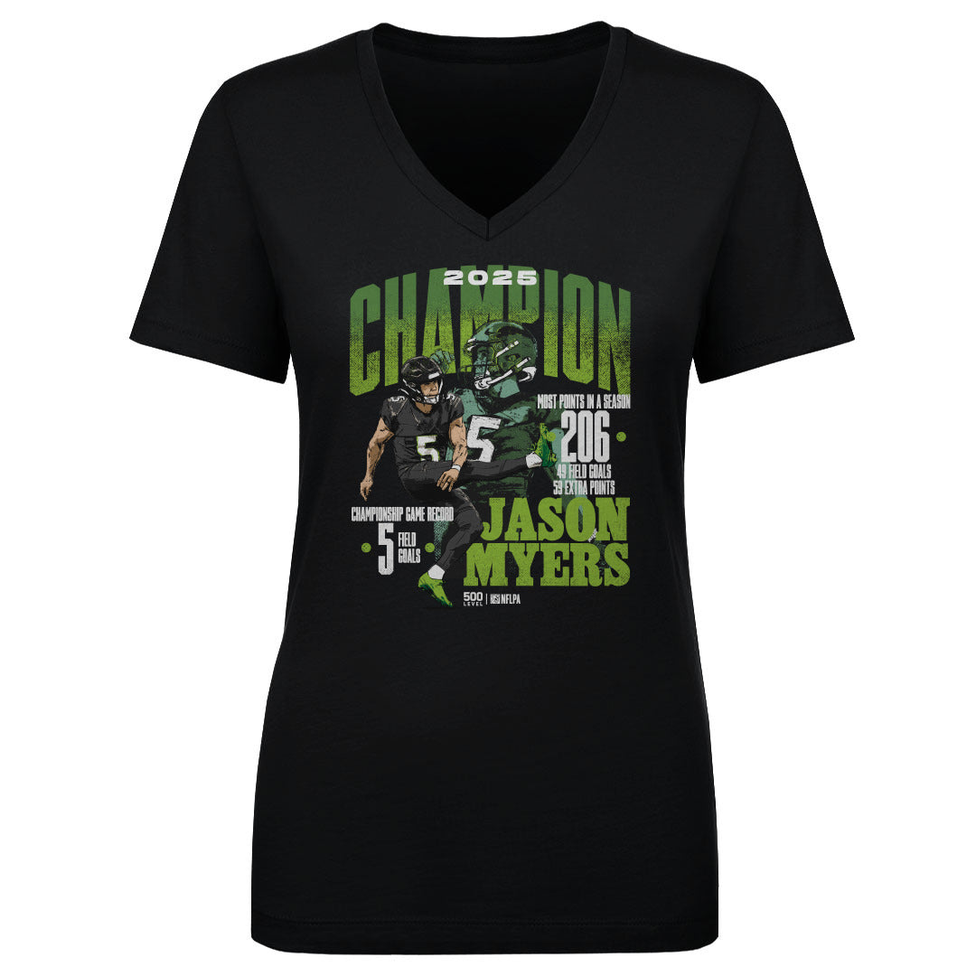 Jason Myers Women's V-Neck T-Shirt | 500 LEVEL
