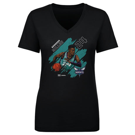 Brandon Miller Women's V-Neck T-Shirt | 500 LEVEL