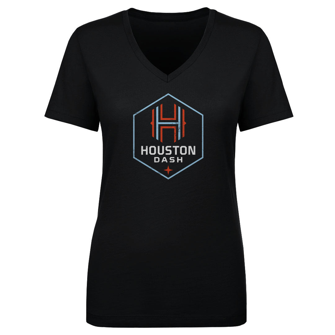 Houston Dash Women's V-Neck T-Shirt | 500 LEVEL