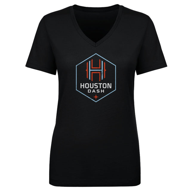 Houston Dash Women's V-Neck T-Shirt | 500 LEVEL
