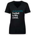 Jacksonville Football Women's V-Neck T-Shirt | 500 LEVEL