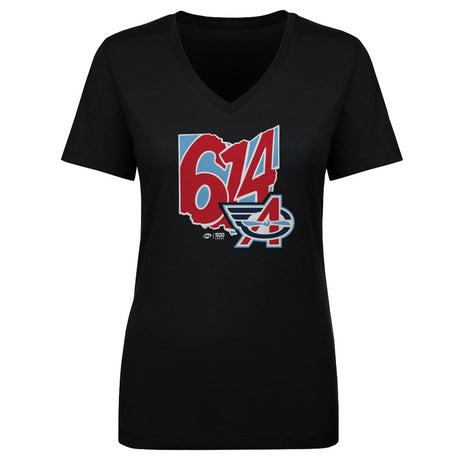 Columbus Aviators Women's V-Neck T-Shirt | 500 LEVEL