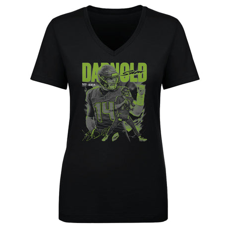 Sam Darnold Women's V-Neck T-Shirt | 500 LEVEL