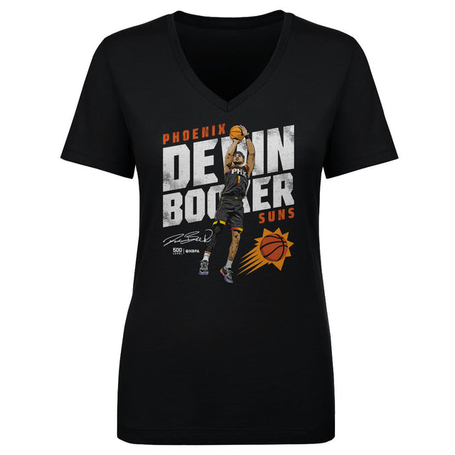 Devin Booker Women's V-Neck T-Shirt | 500 LEVEL
