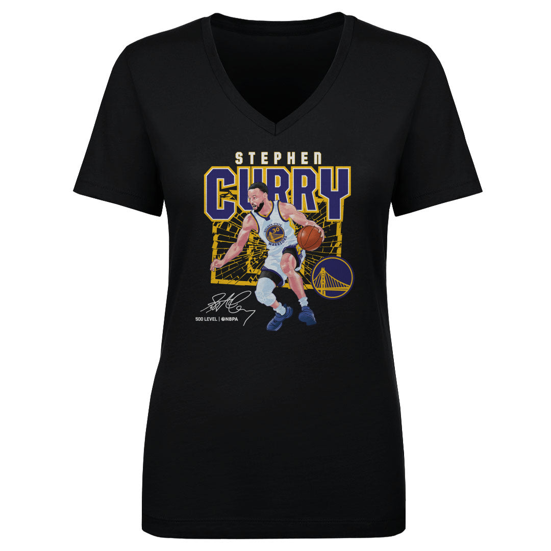 Steph Curry Women's V-Neck T-Shirt | 500 LEVEL