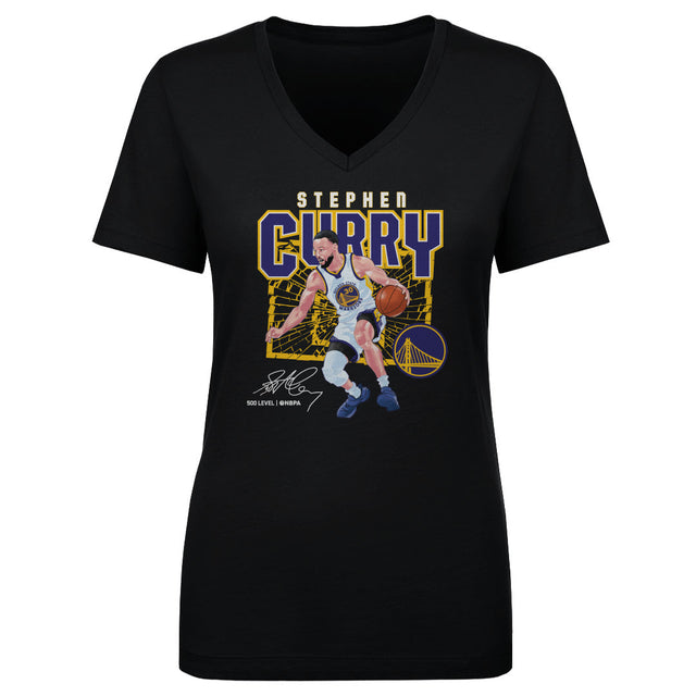 Steph Curry Women's V-Neck T-Shirt | 500 LEVEL
