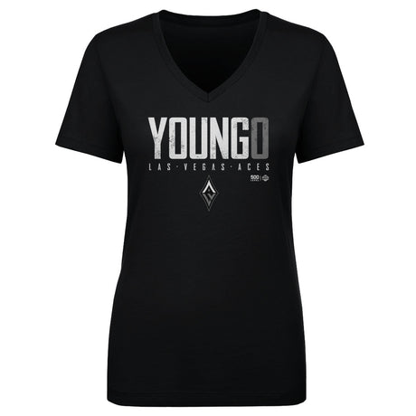 Jackie Young Women's V-Neck T-Shirt | 500 LEVEL