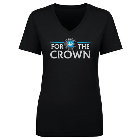 Charlotte FC Women's V-Neck T-Shirt | 500 LEVEL