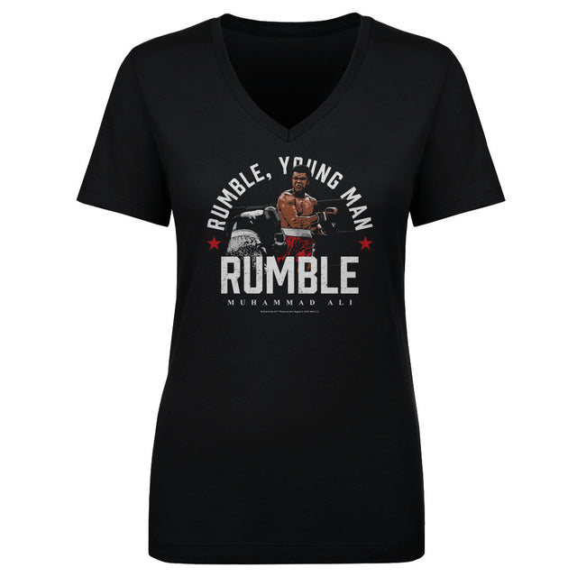 Muhammad Ali Women's V-Neck T-Shirt | 500 LEVEL