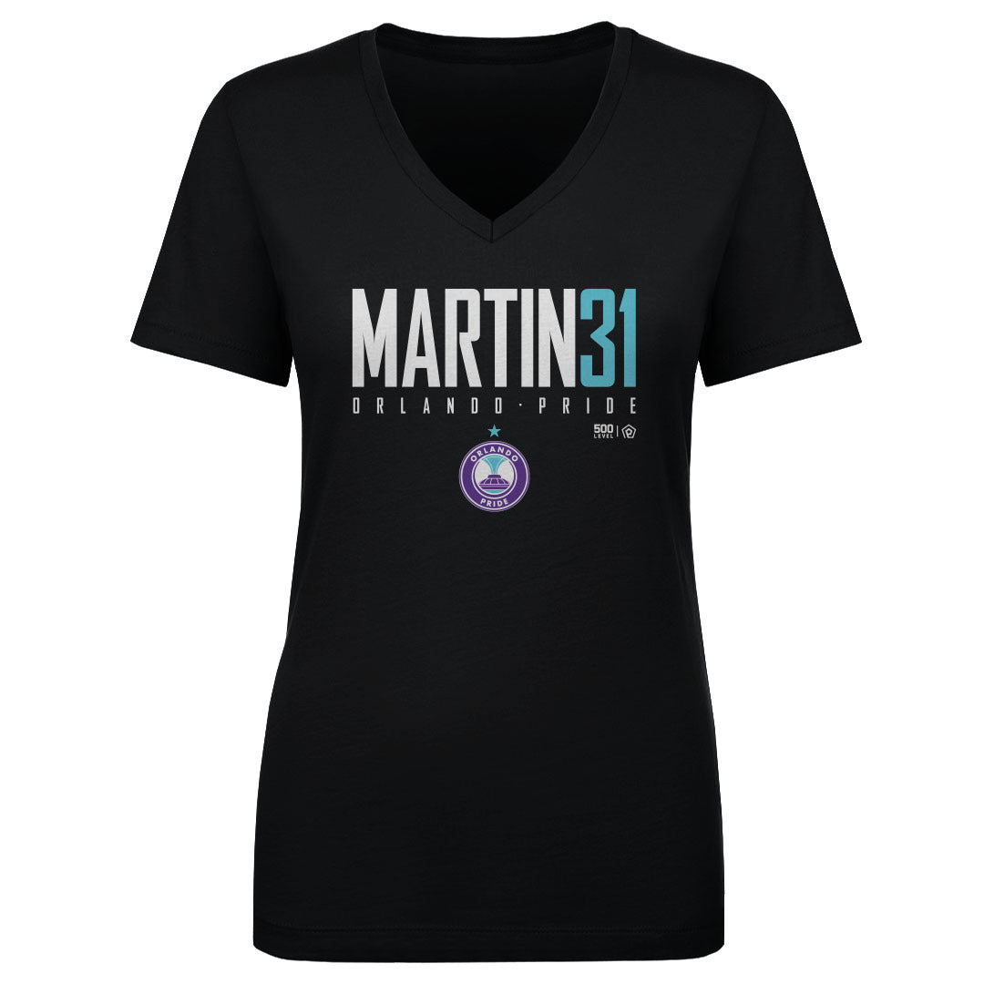 Cara Martin Women's V-Neck T-Shirt | 500 LEVEL