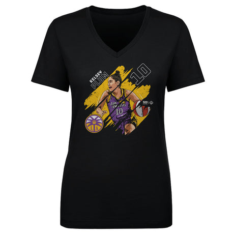 Kelsey Plum Women's V-Neck T-Shirt | 500 LEVEL