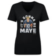 Drake Maye Women's V-Neck T-Shirt | 500 LEVEL