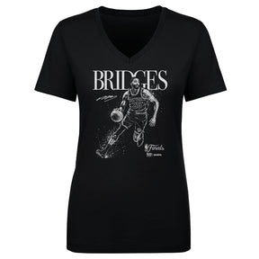 Mikal Bridges Women's V-Neck T-Shirt | 500 LEVEL