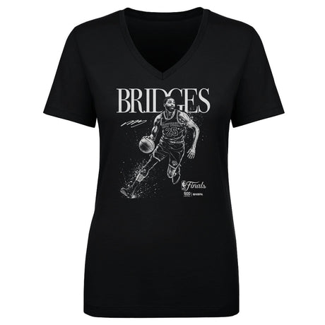 Mikal Bridges Women's V-Neck T-Shirt | 500 LEVEL