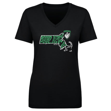 Boston Legacy FC Women's V-Neck T-Shirt | 500 LEVEL