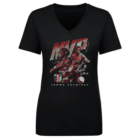Temwa Chawinga Women's V-Neck T-Shirt | 500 LEVEL