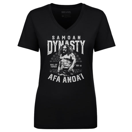 Afa Anoa'i Women's V-Neck T-Shirt | 500 LEVEL