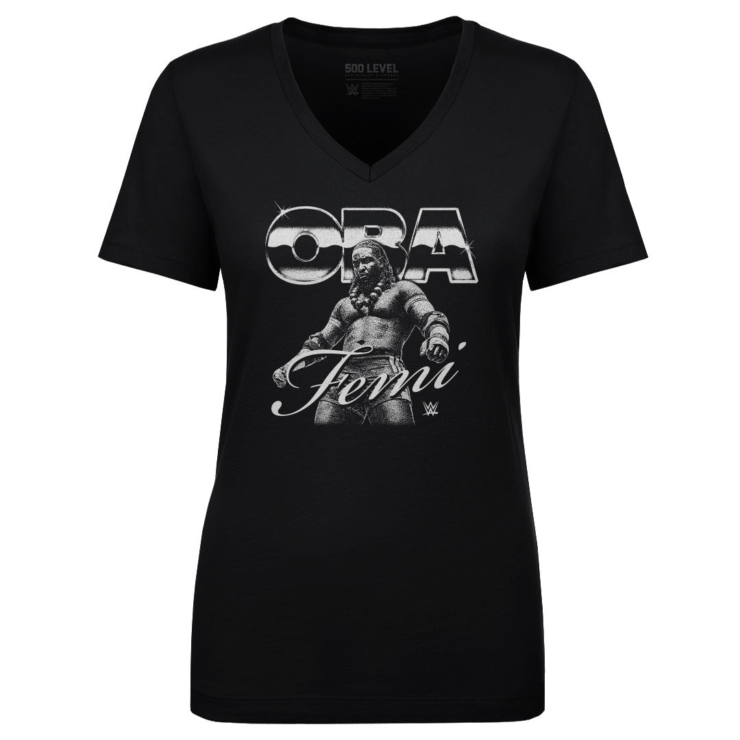 Oba Femi Women's V-Neck T-Shirt | 500 LEVEL