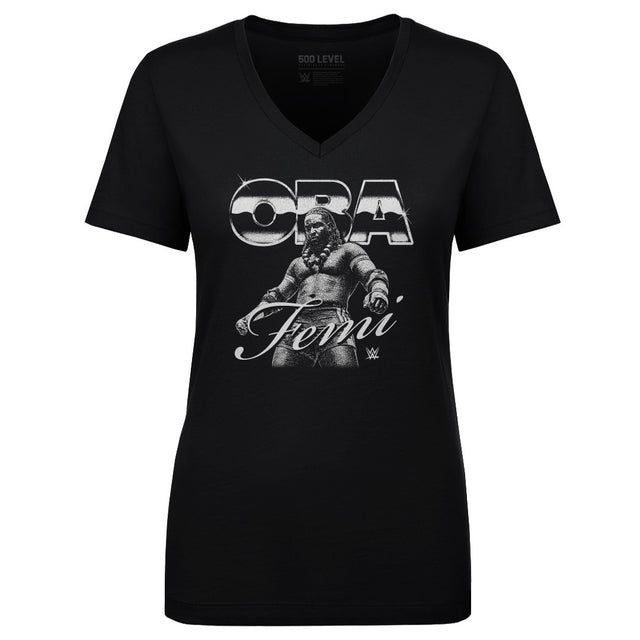 Oba Femi Women's V-Neck T-Shirt | 500 LEVEL