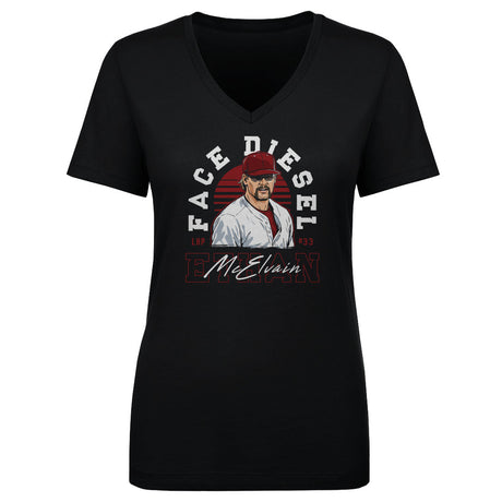 Ethan McElvain Women's V-Neck T-Shirt | 500 LEVEL