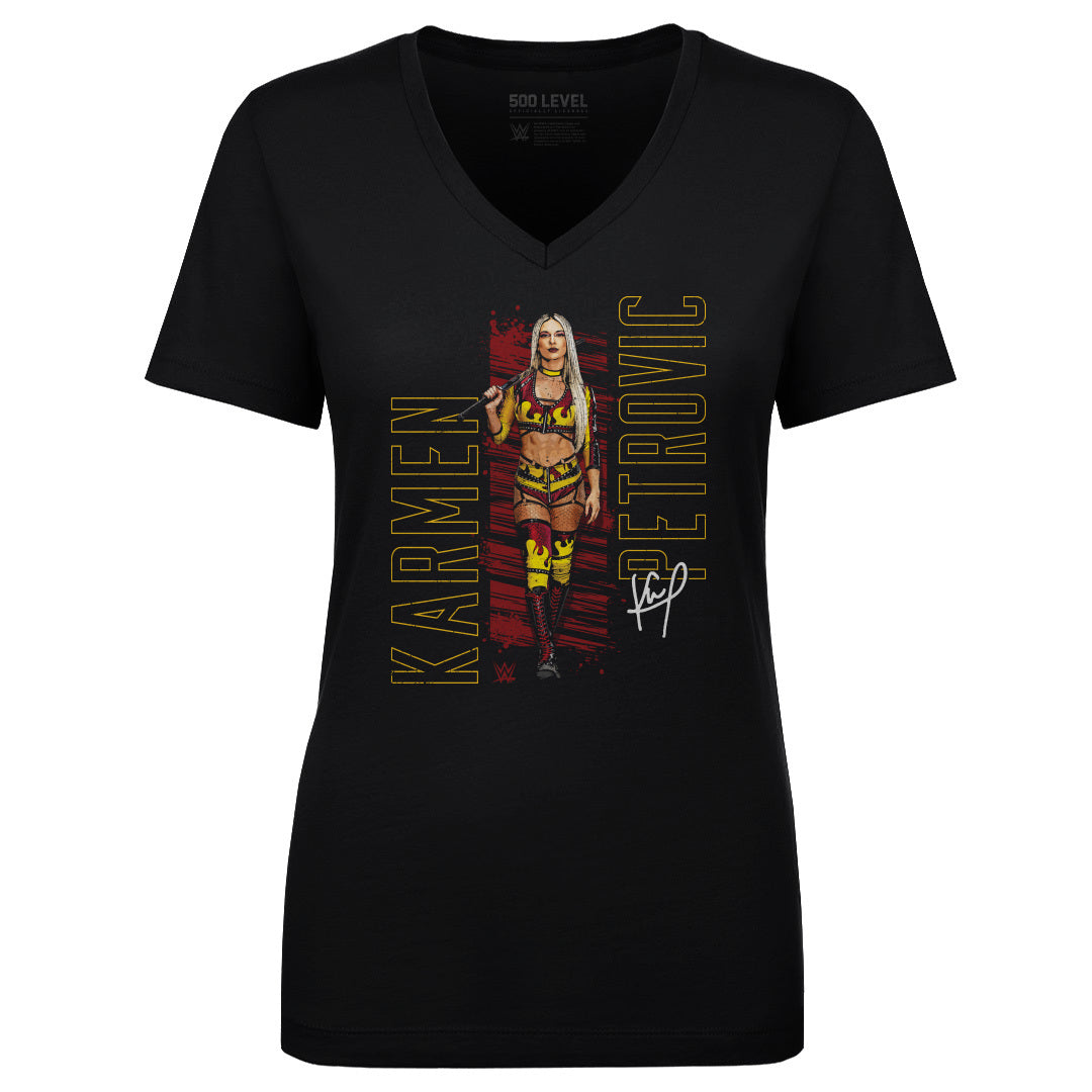 Karmen Petrovic Women's V-Neck T-Shirt | 500 LEVEL