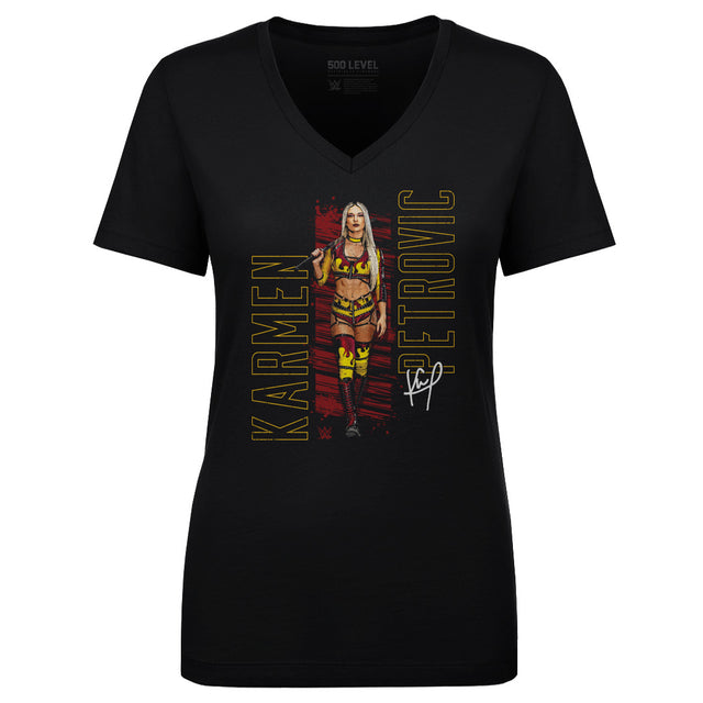 Karmen Petrovic Women's V-Neck T-Shirt | 500 LEVEL
