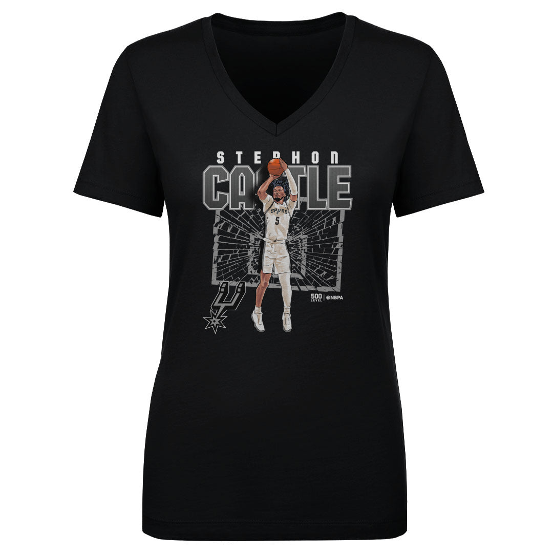 Stephon Castle Women's V-Neck T-Shirt | 500 LEVEL