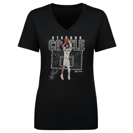 Stephon Castle Women's V-Neck T-Shirt | 500 LEVEL