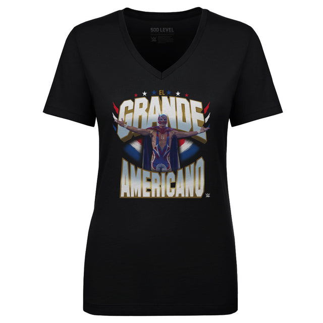 El Grande Americano Women's V-Neck T-Shirt | 500 LEVEL