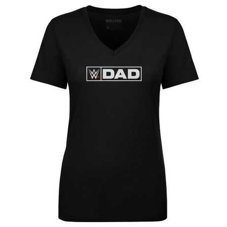 WWE Women's V-Neck T-Shirt | 500 LEVEL