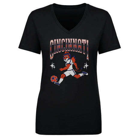 FC Cincinnati Women's V-Neck T-Shirt | 500 LEVEL