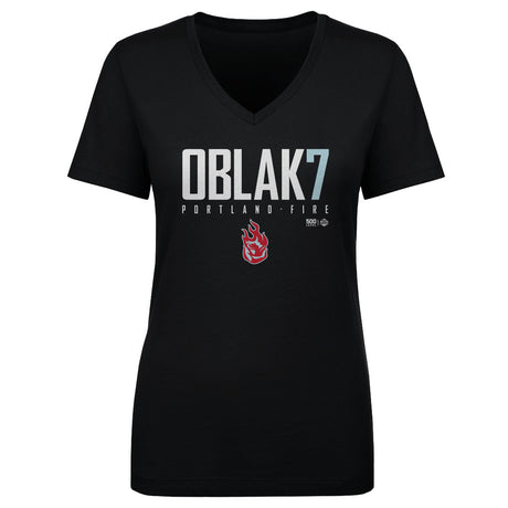 Teja Oblak Women's V-Neck T-Shirt | 500 LEVEL