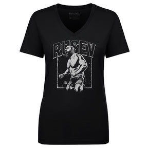 Rusev Women's V-Neck T-Shirt | 500 LEVEL