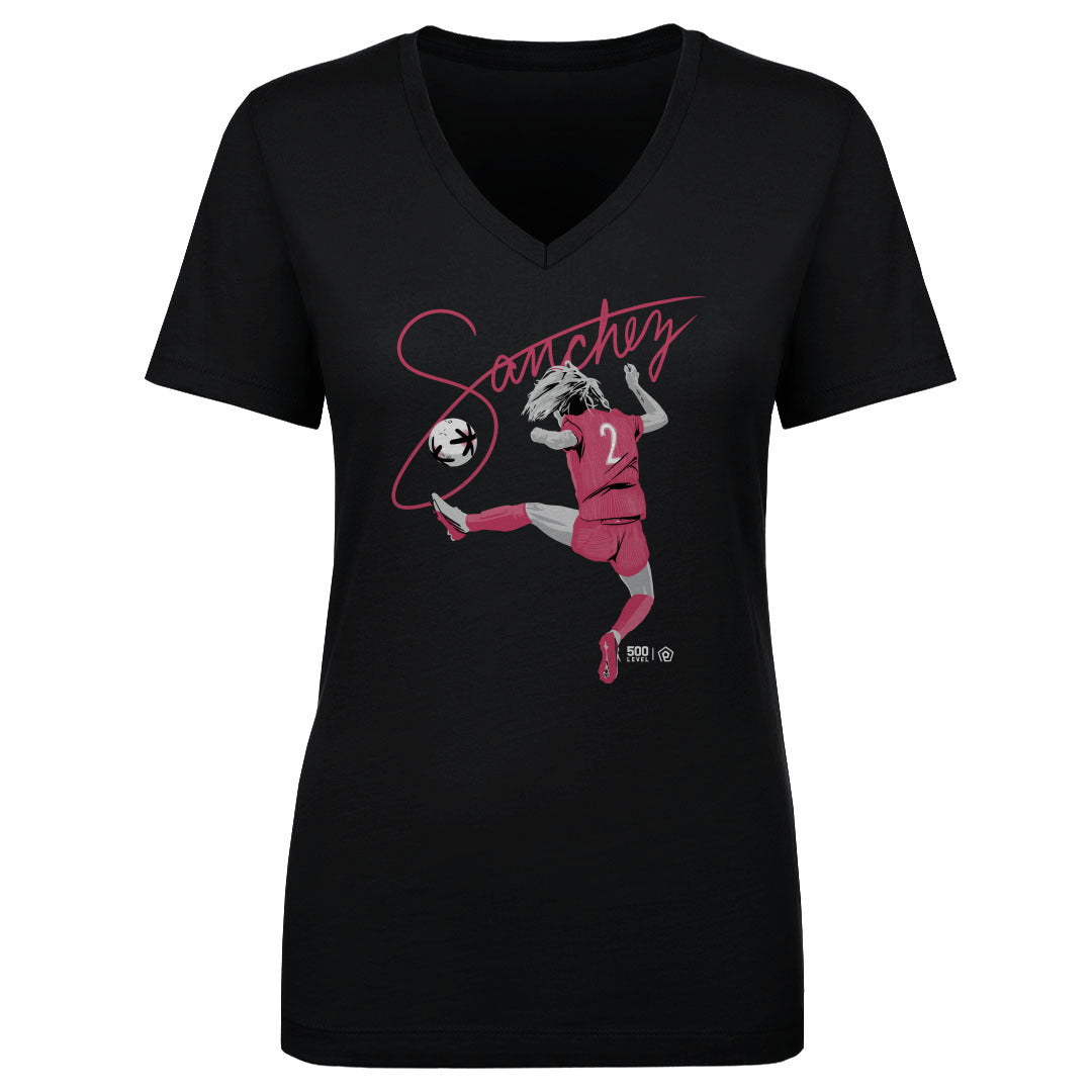 Ashley Sanchez Women's V-Neck T-Shirt | 500 LEVEL