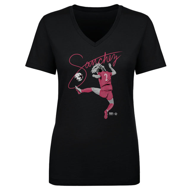 Ashley Sanchez Women's V-Neck T-Shirt | 500 LEVEL